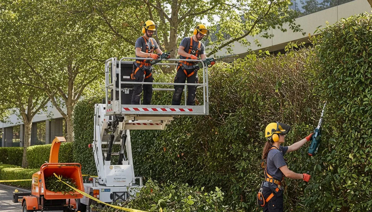 Milwaukee, WI shrub removal crew clearing overgrown shrubs for a tidy yard cleanup