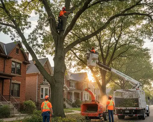Tree trimming for mature trees in Milwaukee, WI by local tree service experts